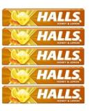 Refresh & Soothe: Halls Honey + Lemon Lozenges - 5 Pack - Buy Online on SooperMarket.com
