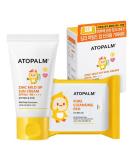 ATOPALM Zinc Mild Up Sun Cream SPF50+ PA++++ 65g  with Cleansing Pads  Dry Skin Moisturizing Sun Protection  Korean Mineral Sun Cream - Buy Online on SooperMarket.com