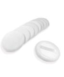 10pcs Powder Puff Cotton Cosmetic Powder Makeup Puffs Pads with Ribbon Face Powder Puffs for Loose and Foundation 2.36 inch. (White) Color3 - Buy Online on SooperMarket.com