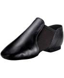 Linodes (Tent Leather Upper Jazz Shoe Slip-on for Women and Men's Dance Shoes 8 Women/7.5 Men Black - Buy Online on SooperMarket.com
