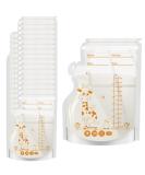 40-Pack BPA-Free Breast Milk Storage Bags | Space-Saving Freezing Bags | 250 ml Breast Milk Bags for Safe Storage - Buy Online on SooperMarket.com