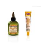 Difeel Shea Butter Moisturizing Hair Collection - 2 Piece Set | Shea Butter Hair Oil & Mega Care Raw Shea Butter Oil for Healthy Hair - Shop Internationally - Buy Online on SooperMarket.com
