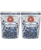 Cherry Bay Orchards Dried Blueberries 12oz - 100% Domestic Natural Kosher Certified - Gluten-Free & GMO Free - Resealable Pouch - 6oz x 2 - Buy Online on SooperMarket.com