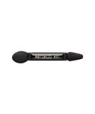 ARTDECO Duo Eyeshadow Applicator - Small Eyeshadow Applicator for Eyeshadow Palette - 1 Piece Black schwarz - Buy Online on SooperMarket.com