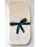 Set of 10 Organic Cotton 2 Ply Flannel Baby Wipes | 8 x 8 Inches | Washable & Reusable - Buy Online on SooperMarket.com