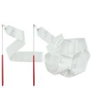FAZHBARY White Rhythmic Gymnastics Wands Praise Dancing Streamers for Kids Baton Twirling Talent Shows Artistic Dancing, 2 Pack - Buy Online on SooperMarket.com