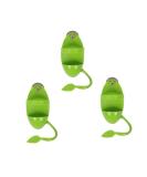 Cuttlebone Holder for Birds - 3 Pcs Parrot Stand with Plastic Cuddle & Bone Sticks - Ideal for Parrots Parakeets & Finches (Green) - International Shipping - Buy Online on SooperMarket.com