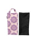 Yoga Sand Bag Jute/Cotton Unfilled - Ideal for Yoga Weights and Resistance Training - Natural Purple - Buy Online on SooperMarket.com