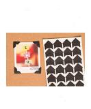 Pulaisen 360 Count Self-Adhesive Acid Free Photo Corners Scrapbooks Memory Books Black - Buy Online on SooperMarket.com