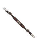 Circle Y Beaded Southwest Wither Strap - Turquoise/Brown/White - Buy Online on SooperMarket.com