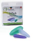 VCovers Bikini Hair Removal Protection 3 Pack - Assorted Sizes A/B/C and Colors for Hair Trim, Cut, Color, Removal, Spray Tanning, and Cosmetic Procedures - Buy Online on SooperMarket.com