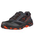 Skechers Men's GoRun Altitude Trail Shoe 10.5 - Charcoal/Orange/Black | Air Cooled Foam for Walking, Running, Hiking - Buy Online on SooperMarket.com