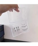 Portable Dust-Proof Transparent False Eyelash Adhesive Storage Box - Ideal for Travel & Daily Use - Buy Online on SooperMarket.com