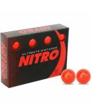 Nitro Ultimate Distance Golf Balls - 15 Pack (Red) | High-Performance Golf Balls - Buy Online on SooperMarket.com