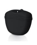 KOMUNJ Silicone Dog Treat Pouch Treat Bag for Dogs Silicone Dog Treat Bag for Dog Training Clip on Portable Training Container (Black) - Buy Online on SooperMarket.com