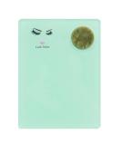 Eyelash Extension Pallet Holder Set - 2 in 1 Acrylic & Round Jade Stone Lash Grafting Tool Pad | Blue - International Shipping Available - Buy Online on SooperMarket.com