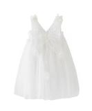 PythJooh Baby Girl Tulle Dress | Sleeveless Butterfly Wings Tutu Princess Dress | Daisy Stars Sundress for 0-4 Years | 12-18 Months | White - Buy Online on SooperMarket.com