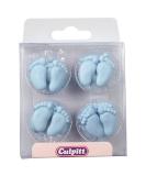 Culpitt Blue Sugar Baby Feet Edible Toppers x 12 - Buy Online on SooperMarket.com