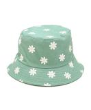 Mashiaoyi Unisex Print Double-Side-Wear Reversible Bucket Hat Small Flower Green - Buy Online on SooperMarket.com