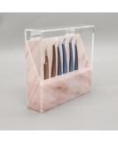 8-Hole Dust-Proof Tweezers Holder Stand for Eyelash Extensions - Pink Acrylic Display Stand Salon Organizer - Buy Online on SooperMarket.com