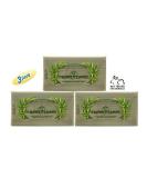 Papoutsanis Pure Olive Oil Bar Soap 3 Pack - 3x125g (3x4.4oz) | Natural & Moisturizing - Buy Online on SooperMarket.com