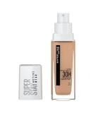 Maybelline New York waterproof make-up foundation with high opacity long-lasting facial make-up Super Stay Active Wear color: No. 30 sand (light) 1 x 30 ml - Buy Online on SooperMarket.com