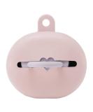 HEVEA Pacifier Keeper Case - 100% Natural Rubber, Practical Design for Buggies & Bags | Keep Pacifier Clean & Safe (Powder Pink) - Buy Online on SooperMarket.com