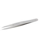 Tweezerman Stainless Steel Point Tweezer - Precision Eyebrow & Ingrown Hair Removal - Classic Silver - Buy Online on SooperMarket.com