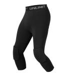 Unlimit for 4-16 yrs, Youth Basketball Pants with Knee Pads, 3/4 Capri Compression Pants for Boys Black Large - Buy Online on SooperMarket.com