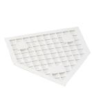 Champion Sports 96 Heavy-Duty Rubber Home Plate - White | Buy Now - Buy Online on SooperMarket.com