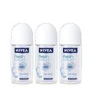 Nivea Fresh Natural 48 Hours Deodorant Roll on 50 Ml. 3 Pack l - Buy Online on SooperMarket.com