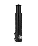 Wake Bike Stem Riser Bike Fork Stem Extender Bicycle Handlebar Raiser Head Up Adapter Suitable for Mountain Bike, Road Bike, MTB, BMX (Aluminium Alloy, Adjustable, Black) - Buy Online on SooperMarket.com