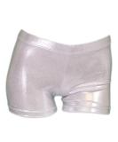 Girls' Sparkle Gymnastics Shorts | Aosva | Ages 2-14 | Silver - Buy Online on SooperMarket.com
