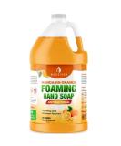 Bastion Foaming Antibacterial Hand Soap: Mandarin Orange Scented Instant Foam Hand Wash Refill 1 Gallon (128 oz) Bulk Jug. Made In The USA Mandarin 128 Fl Oz (Pack of 1) - Buy Online on SooperMarket.com