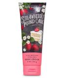 Bath and Body Works Strawberry Pound Cake Body Cream 8 Ounce Full Size - Buy Online on SooperMarket.com