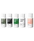 Art Of Cake Colour Mill Set of 5 (20ml) (Olive White Black Peach Forest) - Buy Online on SooperMarket.com