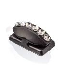 Thread Cutterz Stainless Steel Quick Thread Yarn & Embroidery Cutter - Black with Clear Crystals - Buy Online on SooperMarket.com