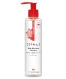 Derma E Anti-Wrinkle Cleanser Vitamin A Glycolic Acid 6 fl oz (175 ml) - Buy Online on SooperMarket.com