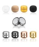 8 PCS Magnetic Hijab Pins | Multi-Use Colorful Magnets for Women's Scarves | No More Pinholes! (Silver/Gold/Rose Gold/Bronze/Black/Frosted Gold/Nude/White) - Buy Online on SooperMarket.com