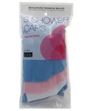Siris 3 Shower Caps - Assorted Colors (3 Pack) | Waterproof Bath Cap Set - Buy Online on SooperMarket.com