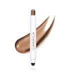 Go Ho Shimmer Cream-to-Powder Eyeshadow Stick - Waterproof 2-in-1 Taupe Shimmer Eyeshadow Pencil Crayon for Easy Application - Buy Online on SooperMarket.com