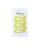 6 PCS Yellow Metal Snap Hair Clips 5CM Long - Hair Grips for Styling - Buy Online on SooperMarket.com