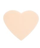 Silicone D collet Pad - Anti-Wrinkle & Lifting Transparent Self-Adhesive Chest Pad | Washable & Reusable (Heart Shape) - International Shipping Available - Buy Online on SooperMarket.com
