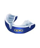 OPRO Gold Competition Level Adult and Youth Sports Mouthguard with Case, Gum Shield for Football, Hockey, Lacrosse, Boxing, MMA, and Other Contact and Combat Sports Adult (Age 10+) Blue - Buy Online on SooperMarket.com