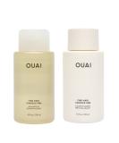 OUAI Fine Shampoo + Conditioner Set. Free from Sulfates. 10 oz Each. - Buy Online on SooperMarket.com