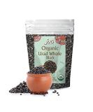 Jiva Organics Organic Urad Whole Black 2 lb Bag - Black Gram Daal - Pack of 1 - Buy Online on SooperMarket.com