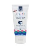 Olita Mineral Sunscreen SPF 50 Lotion for Kids - Unscented - 3 oz - Broad Spectrum  Chemical Free  All-Natural  Reef Safe  Organic  Zinc Sunblock  Water-Resistant - Buy Online on SooperMarket.com