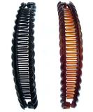 Rocita one black and one brown long banana hair clips dual purchase 15cm - Buy Online on SooperMarket.com