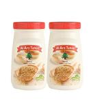 Al Arz Tahini Sesame Seed Paste 2 Pack (16 Oz Each) - Premium Quality Middle Eastern Tahini Paste - Buy Online on SooperMarket.com
