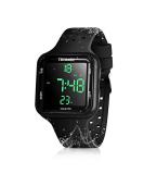 100m Water Resistant Scuba Diving Watch with Stopwatch, Alarm, Dual Time Display | 12/24 Hour Format - Buy Online on SooperMarket.com
